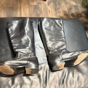 Frye Black leather boots